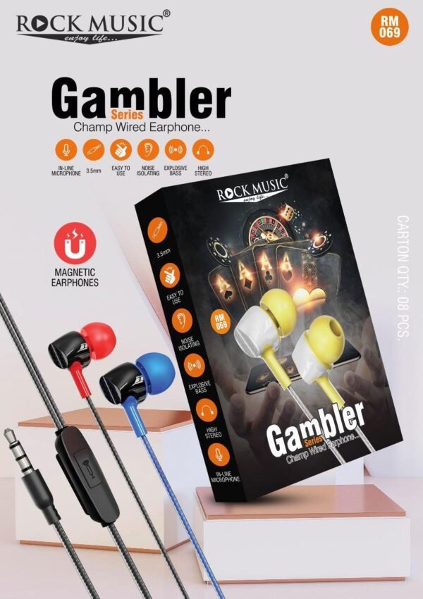 ROCK MUSIC Champ Wired Earphone