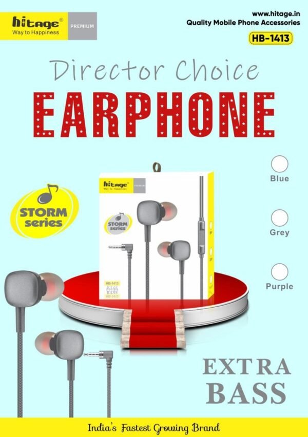 Htage Earphone  Extra BASS