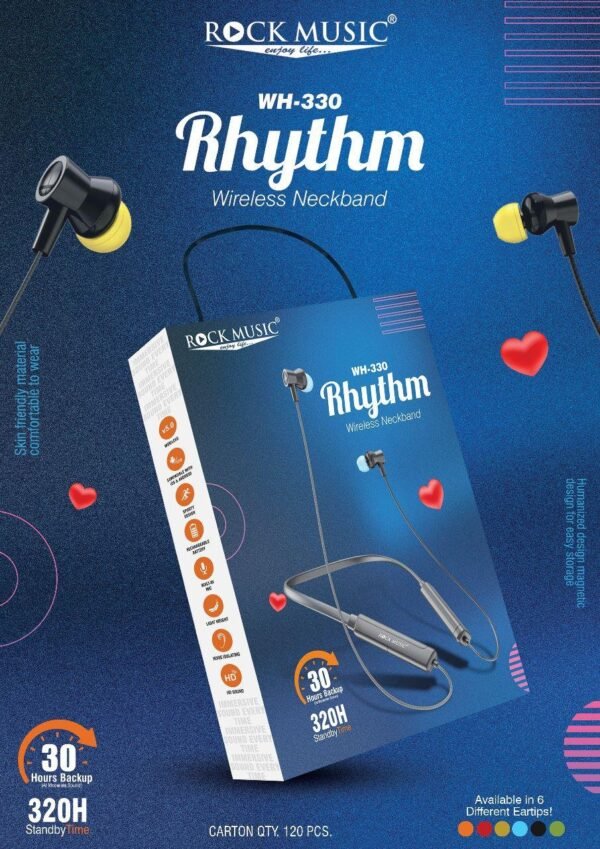 Rock Music wireless neckband