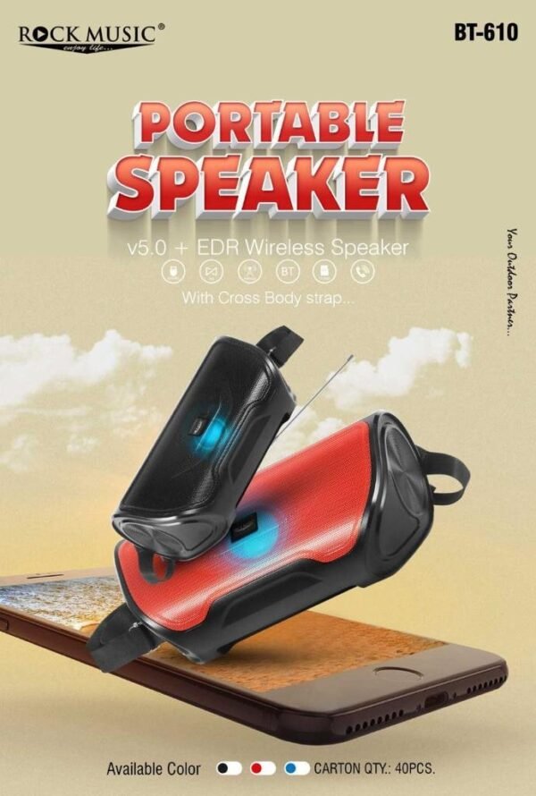 ROCK MUSIC PORTABLE SPEAKER