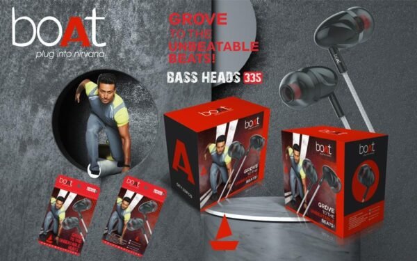 Boat Earphone  BASS HEADS 335