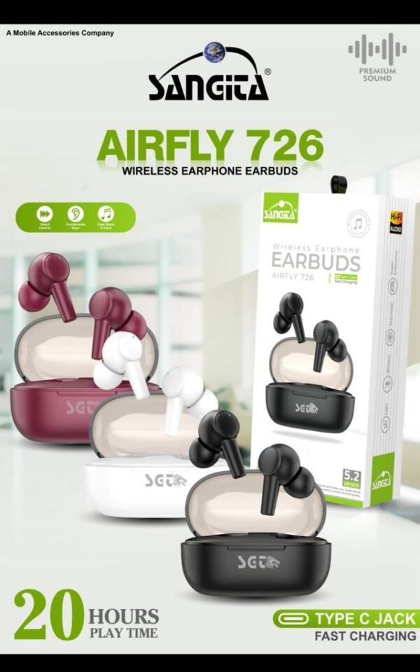 SANGITA WIRELESS EARPHONES EARBUDS