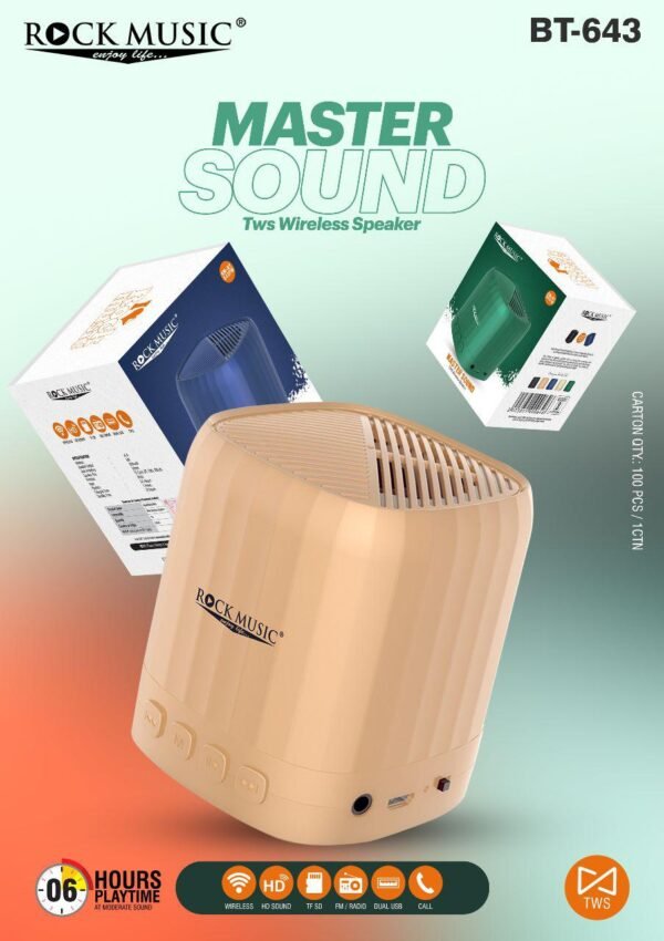 MASTER SOUND

Tws Wireless Speaker
